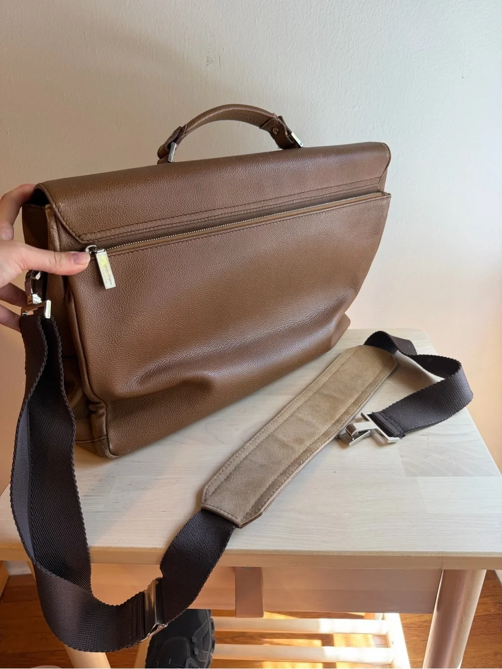 Ferragamo Briefcase - AS IS.